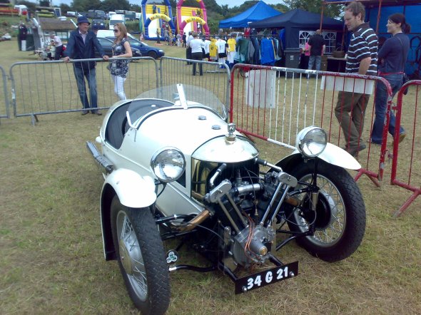 The star of the show, 1934 Morgan Aero Sport