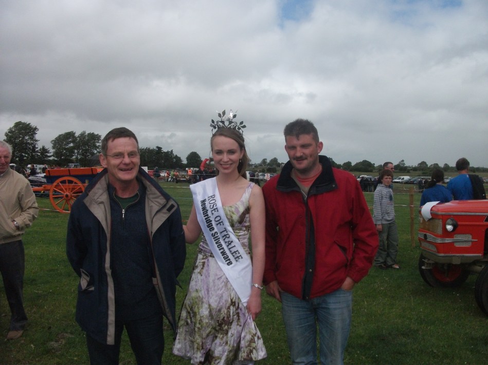 Admiring some of the talent on display