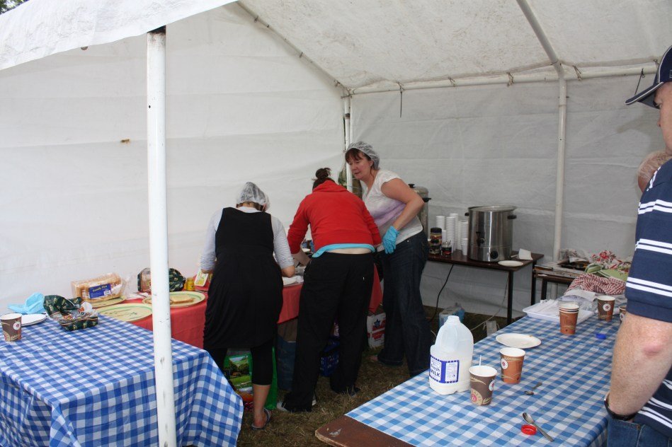 Our wonderful canteen ladies, did us proud