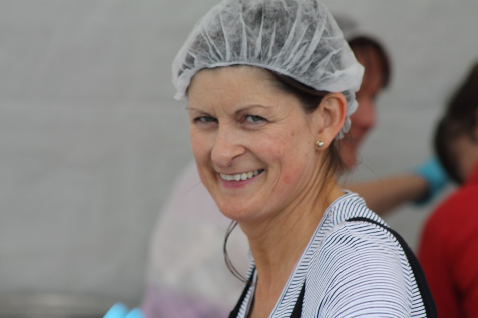Our wonderful canteen ladies, did us proud